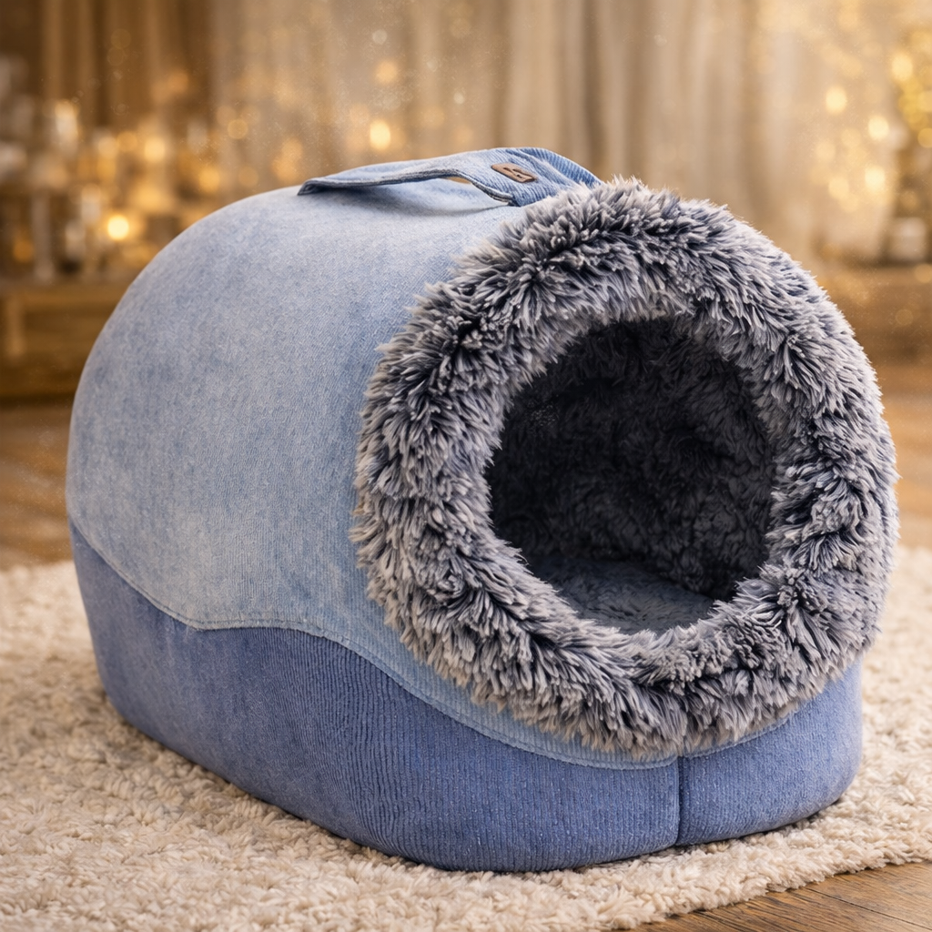 Cama de invierno para perros y gatos