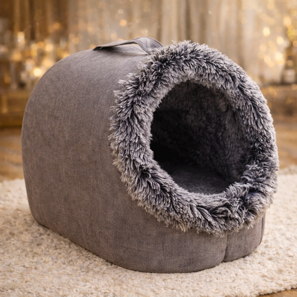 Cama de invierno para perros y gatos