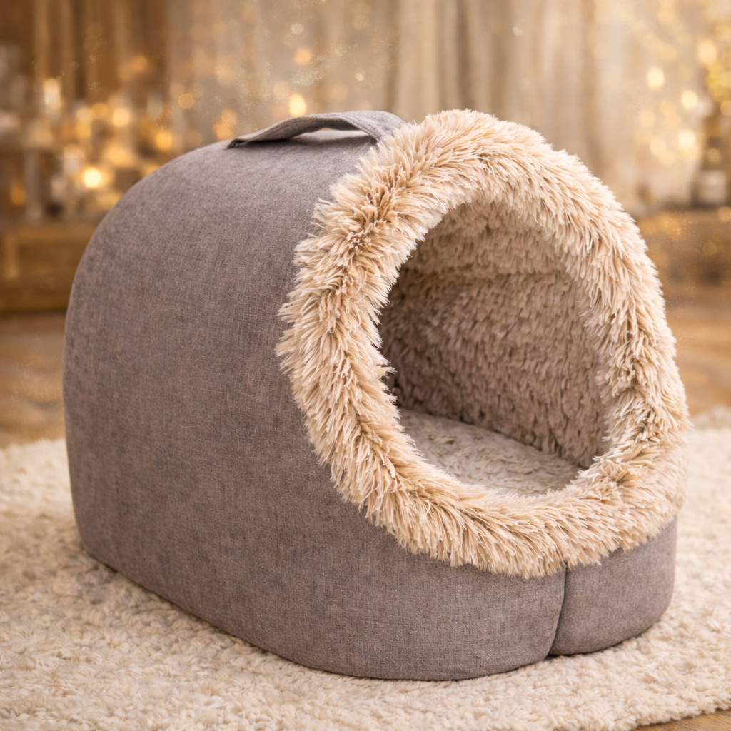 Cama de invierno para perros y gatos